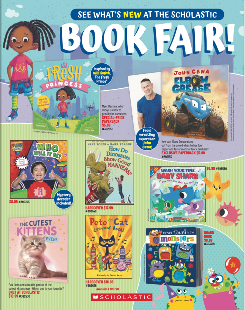 Scholastic Book Fairs Digital Flyer Tres Pinos Elementary School